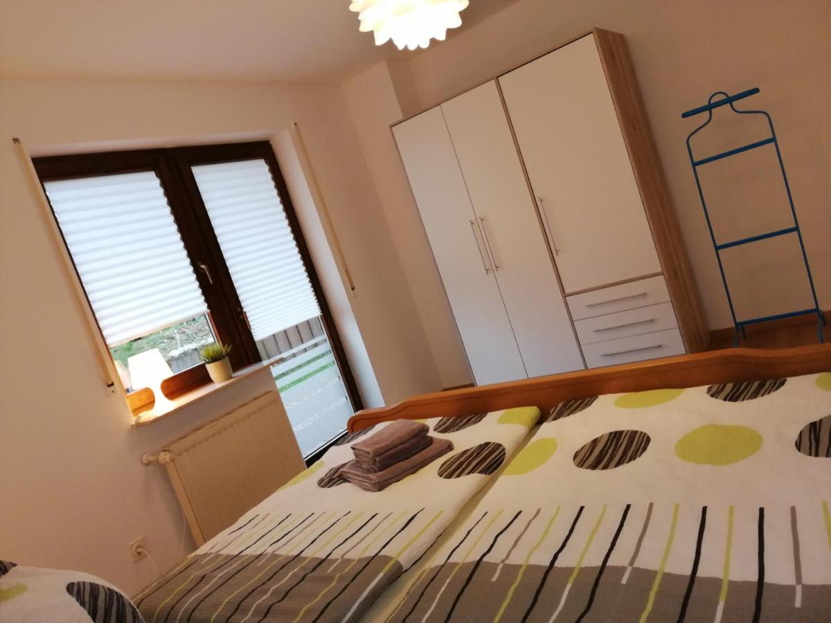 Ebenerdige Ferienwohnung Mit Grosser Terrasse In Der Naehe Des Waldes, Zum Wohlfuehlen Schoneck Exterior foto